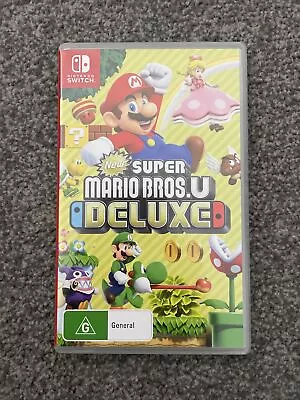 New Super Mario Bros. U Deluxe - Nintendo Switch Like New • $40