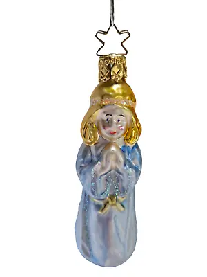 Vintage German Angel Christmas Ornament~4.5  Tall • $12