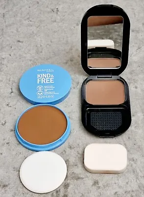 RIMMEL Kind & Free 050 Powder - MAX FACTOR Facefinity Compact Foundation 010 Set • £8