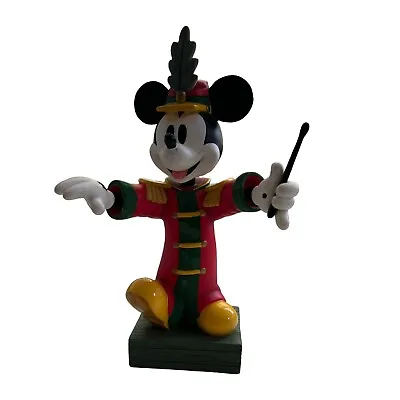 Mickey Mouse Bubble Head And Arms Band Leader Porcelain Stand • $40