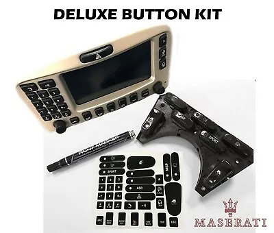 2002-06 Maserati Cambiocorsa Coupe Spyder Deluxe Button Restoration Kit • $59