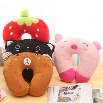 $15.62 • Buy Cartoon Kids U-shaped Pillow Plush Neck Pillow Nap Pillow Lunch Break Pillow- KP