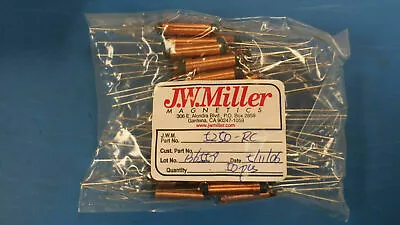 (10 PCS) 5250-RC JW MILLER 1 ELEMENT 100uH FERRITE-CORE GENERAL PURPOSE INDUCTOR • $9.95