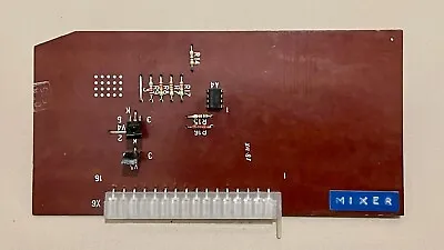 Formanta Polivoks Vintage Soviet Ussr Analog Synthesizer X6 Mixer Pcb Board ⚡️🎹 • $39.95
