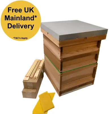 B.S National 1st Grade Western Cedar Hive With 2 Supers Frames & Foundation • £290