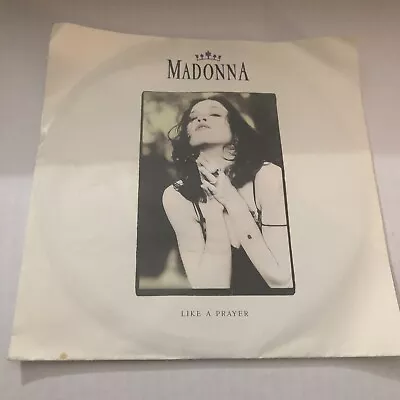 Madonna - Like A Prayer - Used Vinyl Record 7” • $7.53