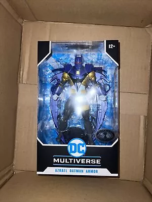 McFarlane Toys DC Multiverse Azrael Batman Armor 7  Platinum Chase NEW IN HAND • $114.99