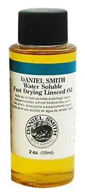 $18.09 • Buy DANIEL SMITH Watersoluble Oil Medium Fast Drying Linseed Oil, 284391002