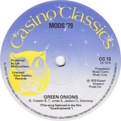£9 • Buy Mods 79 Green Onions Casino Classics CC13 Soul Northern Unplayed Old Stock