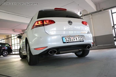 $1263.81 • Buy Duplex Performance Exhaust System VW Golf 7 1.4 TSI 2.0 Tdi + GTD Per 160x90mm