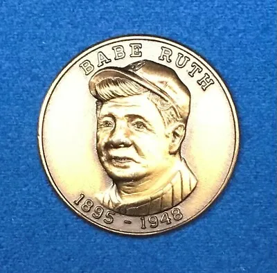 Vintage Babe Ruth Coin  You Too Are A Champion  Commemorative 1.5  Across • $70