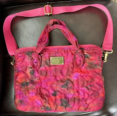 Marc By Marc Jacobs Pink Nylon Laptop Bag Workwear Standard Supply • $30