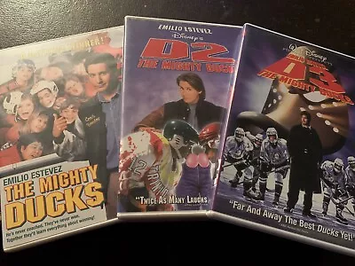 3-Disc DVD Set - The Mighty Ducks Trilogy [D2D3] (Originals) W/ Chapter Inserts • $27.89