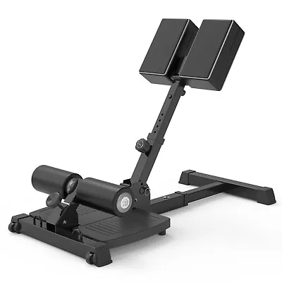 Folding Multi-functions Sissy Squat Machine Gym Home Workout Fitness Black Used • $67.49