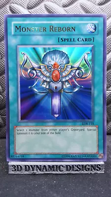 | Yugioh Monster Reborn LOB-118 Ultra Rare Legend Of Blue Eyes NM 🔥 | • $14.49