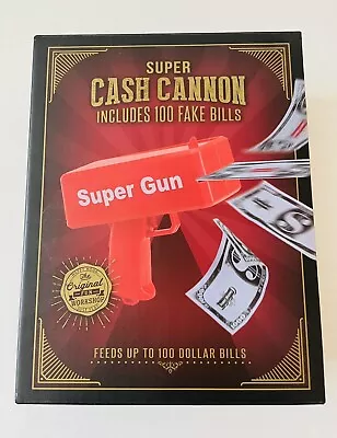 Make It Rain Money Machine Toy Shooter Super Cash Cannon With 100 Toy Bills Gift • $16.99