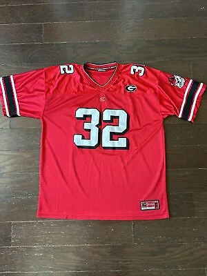 Colosseum Athletics UGA Georgia Bulldogs Football Jersey Stitched Size 2XL #32 • $25