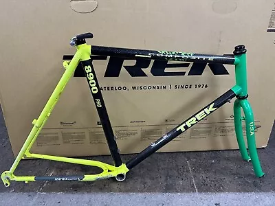 Vintage 1990 Trek 8900 Pro XL 21.5” Carbon Frame Set Retro MTB Xbiking • $0.01