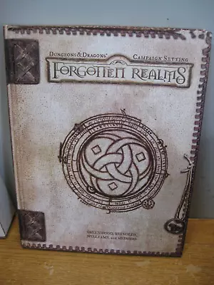 D&D Forgotten Realms Campaign Setting 3.0 D20 Excellent With Map • $84.99