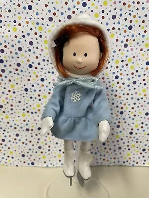 Vintage Madeline Doll In “Winter Fun” Ice Skating Outfit For 8” Doll 1997 Eden • $22