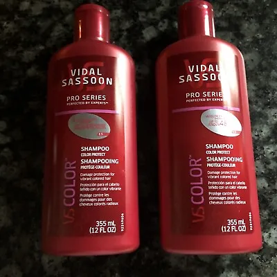 VS VIDAL Sassoon Pro Series ~ Color Finity Shampoo ~ 12 Oz. ~ Lot Of 2 • $65