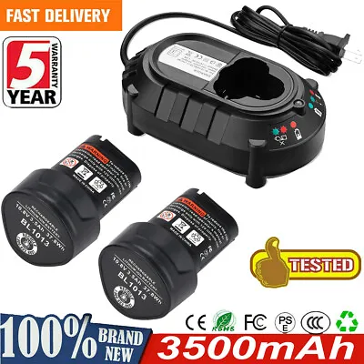 For Makita 10.8V Extended Lithium-ion Battery / Charger BL1013 BL1014 194550-6 • $16.99