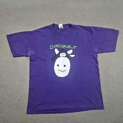 Dinosaur Jr Shirt Mens Medium Purple Gildan Rock Band Concert Tee Vintage • $118.28