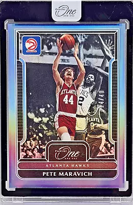 Pete Maravich 2022-23 Panini One And One #178 Blue /40 See Pictures • $34