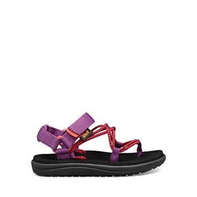 Teva Kids' K Voya Infinity Sandal - Gloxinia/ Fiery Red - Size 1 Little Kid WiGF • £13.61