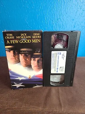 A Few Good Men (VHS 1993 Tom Cruise Jack Nicholson Demi Moore) • $1.95