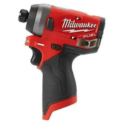 Milwaukee Tool 2553-20 Brushless M12 FUEL 1/4  Hex Impact Driver Bare Tool Only • $69.95