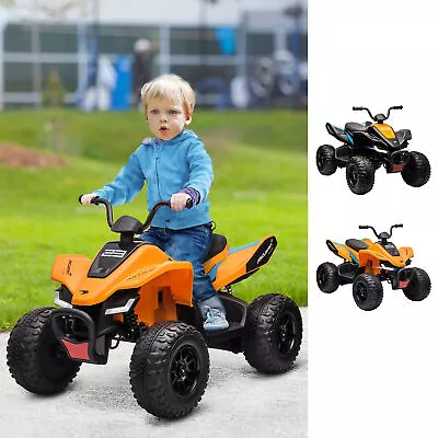 McLaren MCL 35 Liveries Licensed 12V Quad Bike W/ Suspension Wheels • £154.99