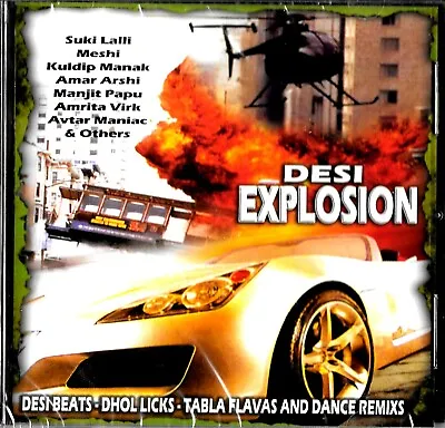Desi Explosion -  Kuldip Manak + Various Bhangra Artists - Cd • £18.47