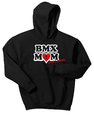 Bmx Mom Hoodie Sweat Shirt Just Ride Jumper Bike Bicycle Race Kink • $76.56