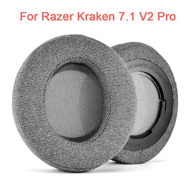 Replacement Ear Pads Cushion Cover For Razer Kraken 7.1 V2 Pro Gaming Headphones • $15.05