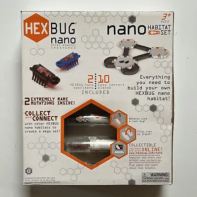 $14.97 • Buy Hexbug Nano Habitat Set With 2 Rare Mutations - Complete