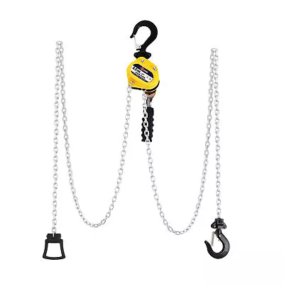 1/2 Ton Lever Block Chain Hoist Ratchet Type Come Along Puller 10FT Chain Lifter • $57.99