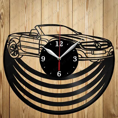 Vinyl Clock Mercedes-Benz S-Class Vinyl Clock Handmade Original Gift 7160 • $24.99