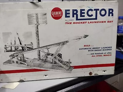 Vintage Gilbert Rocket Launcher Erector Set #10201 • $25
