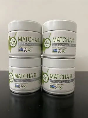 Aiya America Matcha Ceremonial Grade- 4 Cans Of 30g (1.5oz)! • $33.99