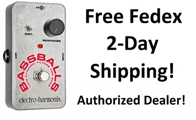 New Electro-Harmonix EHX Bassballs Twin Dynamic Envelope Filter Effects Pedal • $85.30