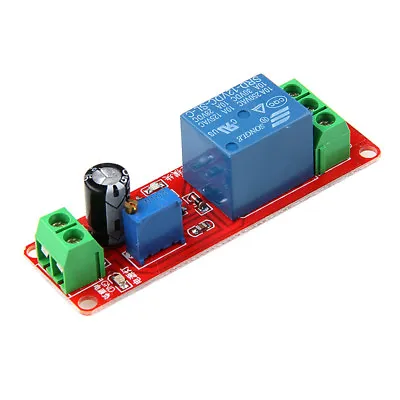 DC 12V NE555 Delay Relay Timer Switch Disconnect* Module Adjustable 0-10 Second • £6.60