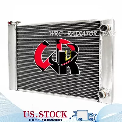 31 X 19 Aluminum Universal Radiator Fit Chevy SBC 350 Double Pass Crossflow 2Row • $134.99