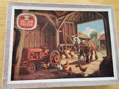 Chad Valley Wooden Jigsaw : The Farmyard • £10