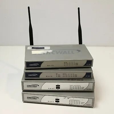 SONICWALL TZ LOT: 4 Units:180 180 Wireless 210 215 Network Security Firewall  • $92.05