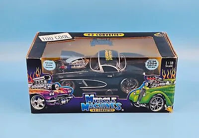 Muscle Machines 62 Corvette 2004 Toy Fair 1:18 Scale 1/18 (only 504 Made) Wow!🔥 • $349.95