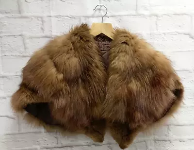 £29.99 • Buy Vintage Red Fox Real Fur Stole FS6