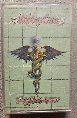 Motley Crue  Dr Feelgood Cassette Tape 1989 Elektra Rock Metal 80s Estate Item • $1.10