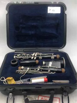 Selmer Black Open Hole Bb Key Clarinet W/ Hard Case & Accessories • $20.50