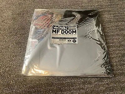 *SEALED* MM FOOD MF DOOM 2xLP Vinyl | Silver Foil DVD Sticker & Poster!!! • $1000